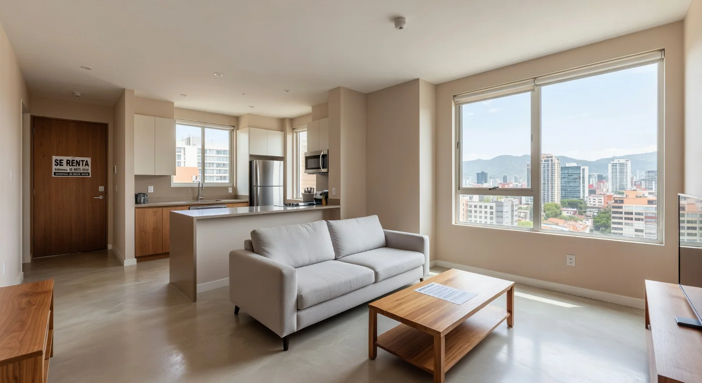 Modern apartment for rent in Mexico