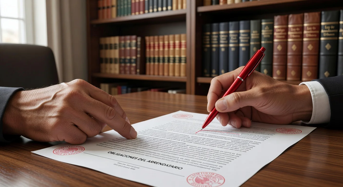Reviewing rental contract clauses