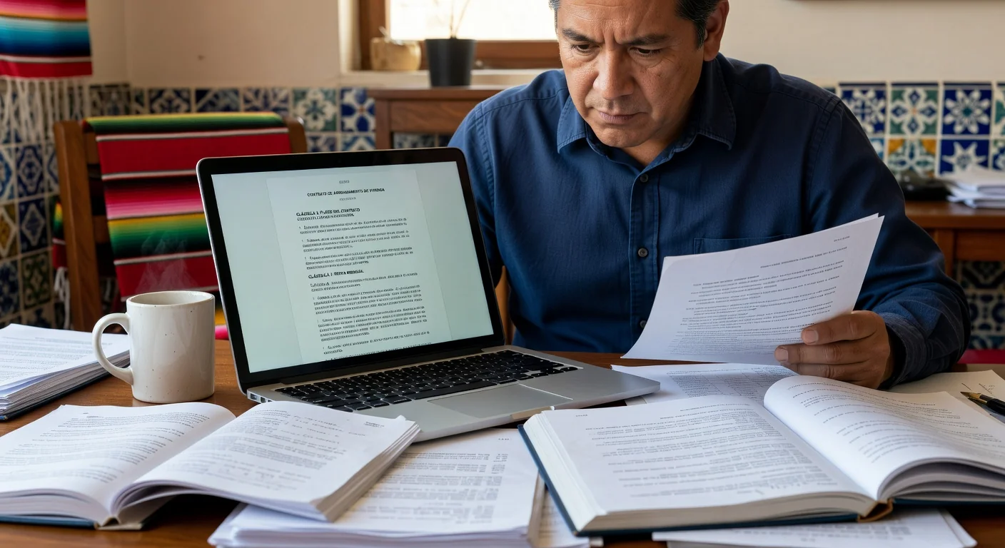 Reviewing housing lease terms