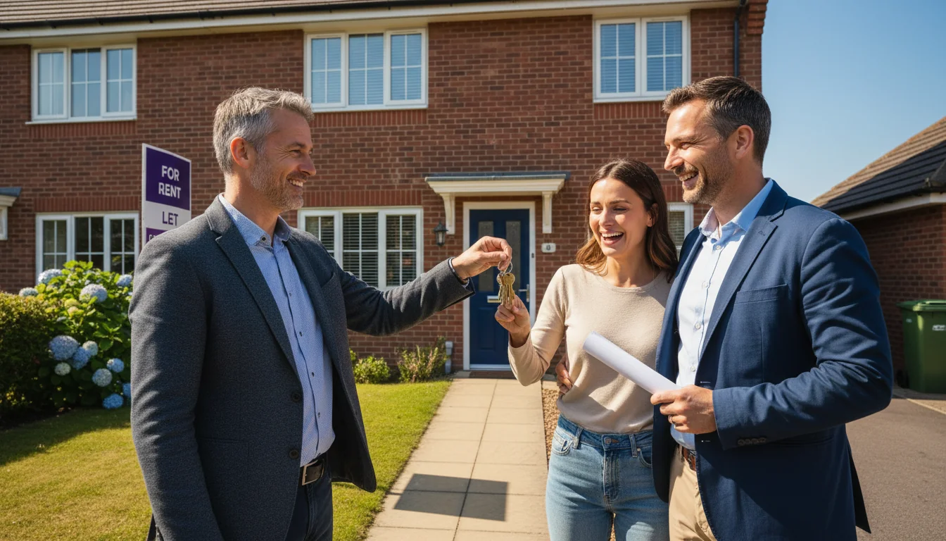 Handing keys during renewal