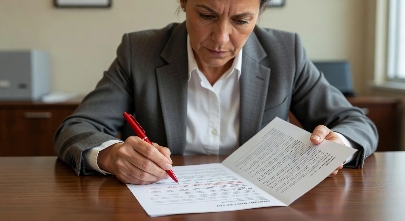 Reviewing rental agreement terms