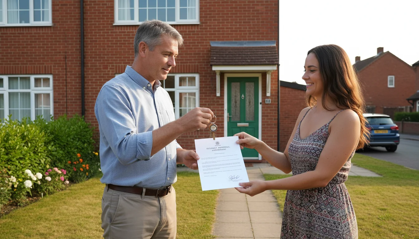 Handing over renewed lease keys