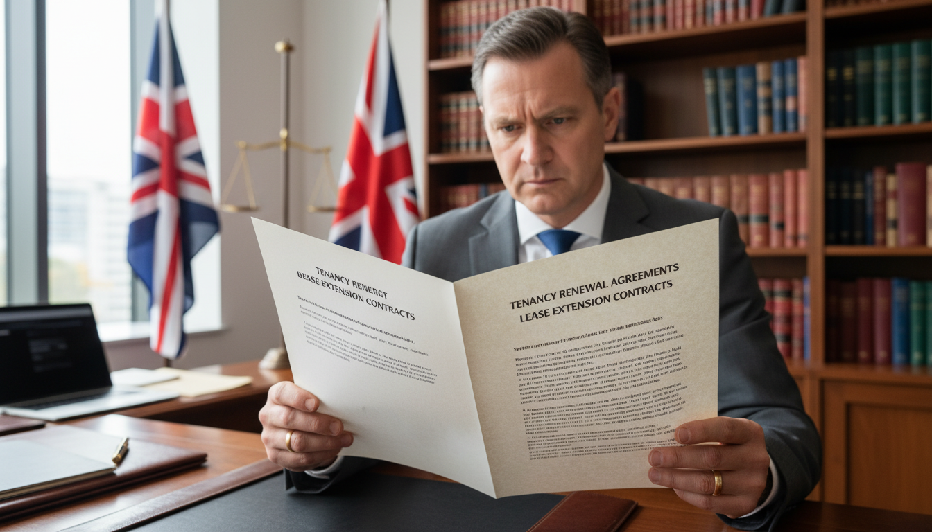 Reviewing UK legal tenancy docs