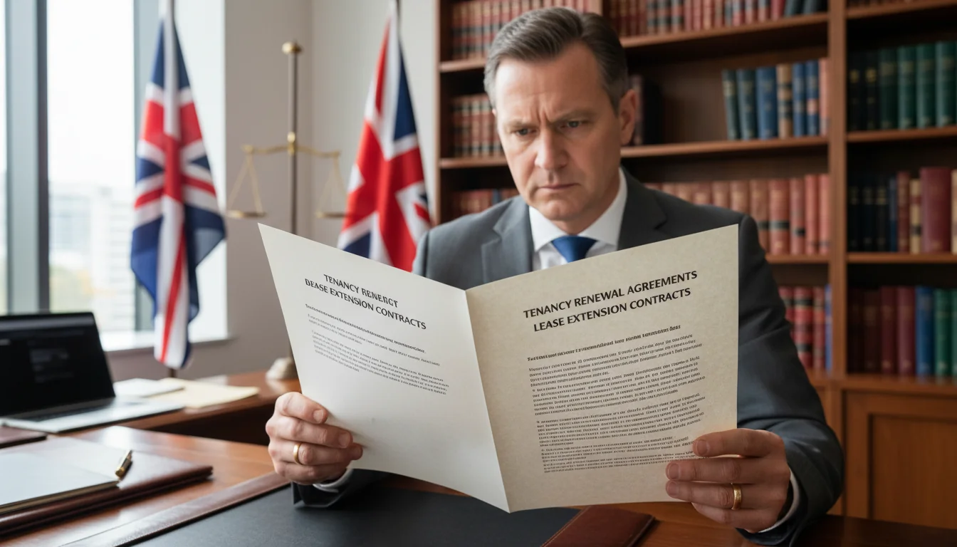 Reviewing UK legal tenancy docs