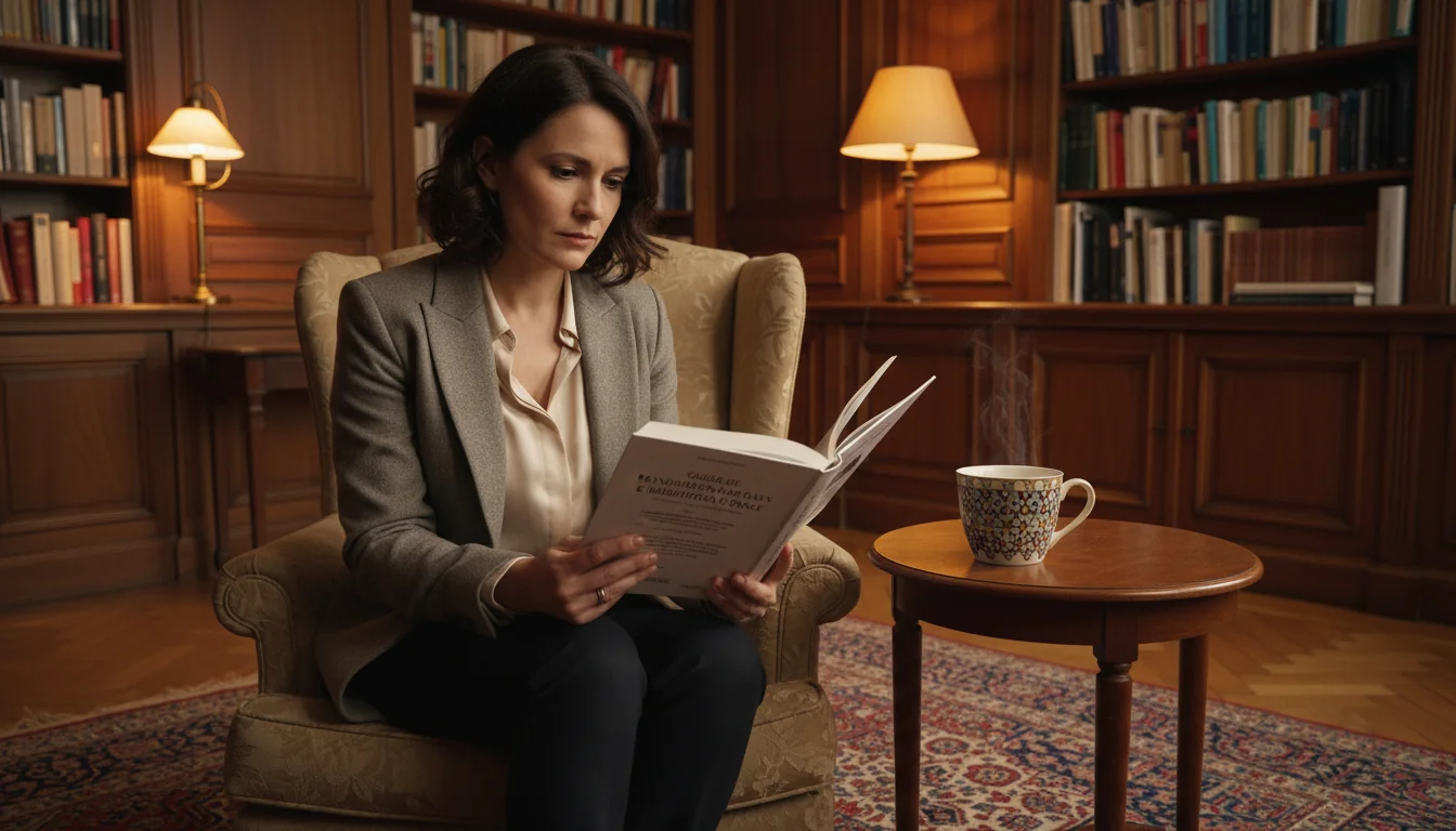 Adult reviewing tenancy renewal guide