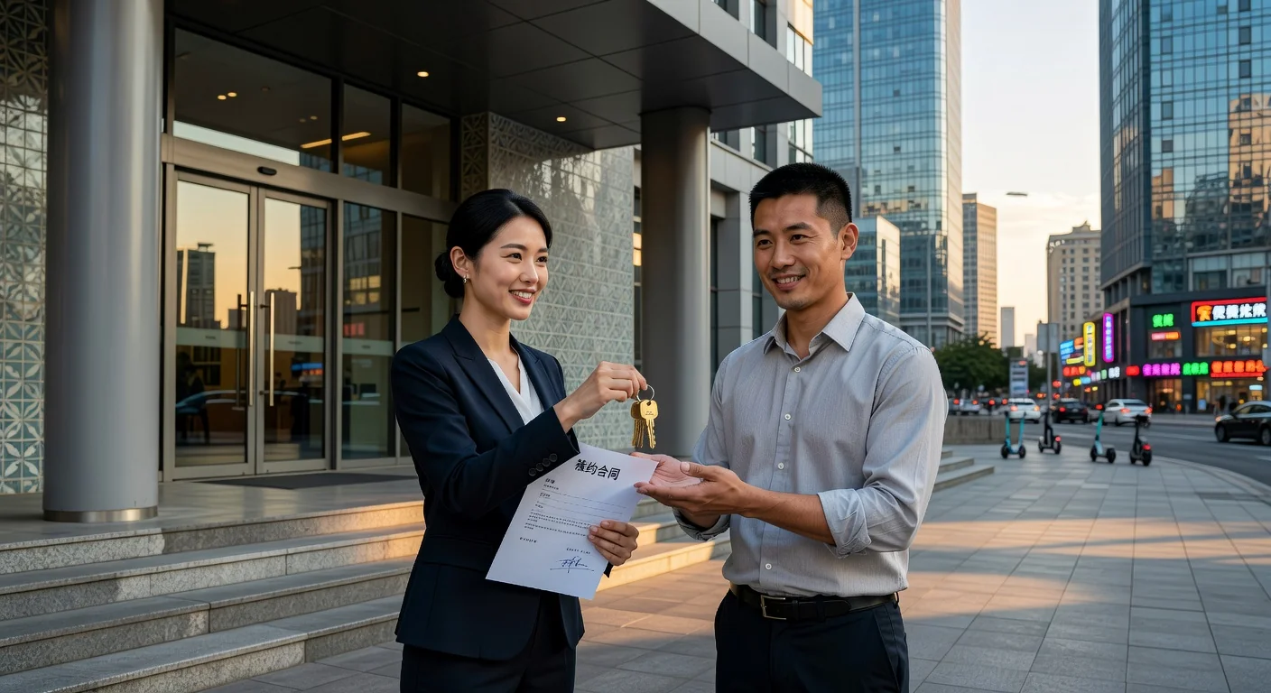 Handing over renewed lease keys