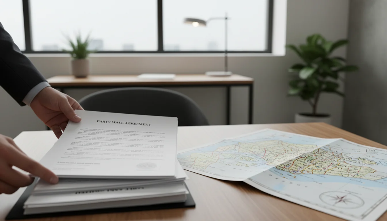 Legal documents and Singapore map