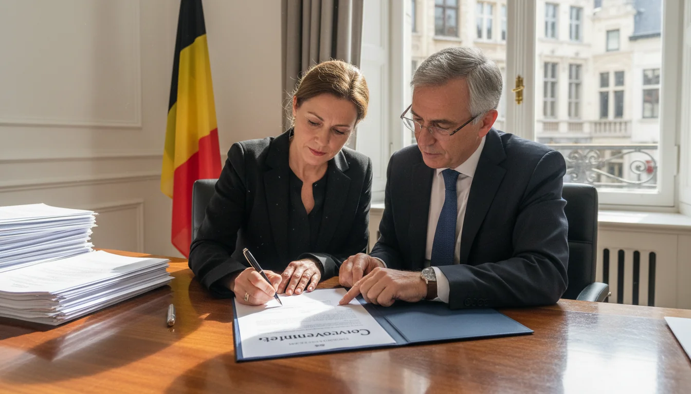 Belgian legal document signing