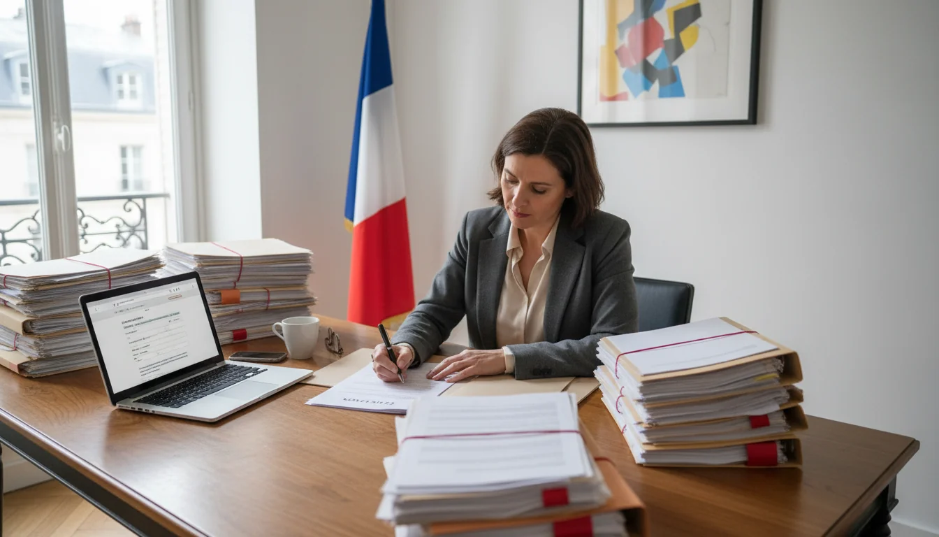 Person signing rental lease agreement