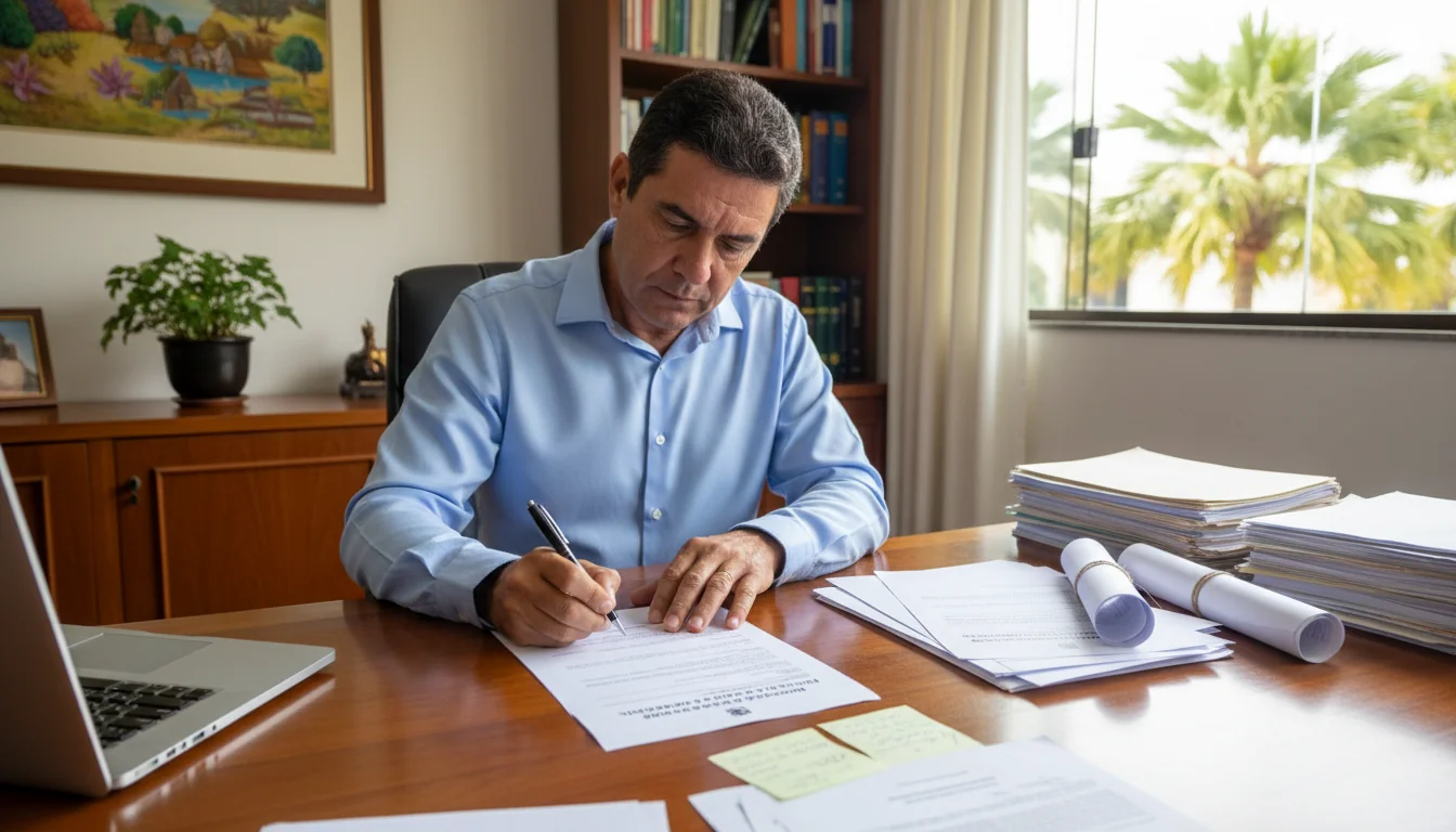 Person signing rental agreement