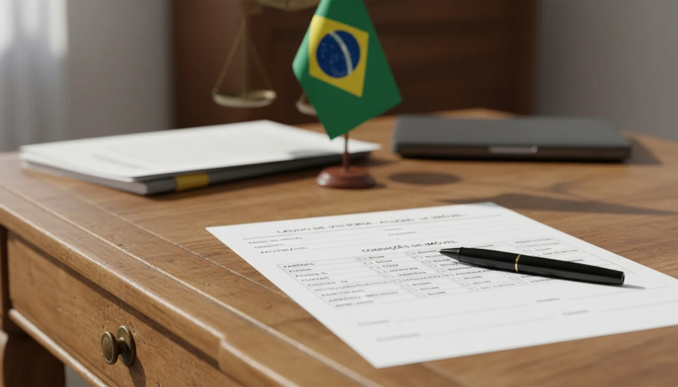 Brazilian rental property inspection form