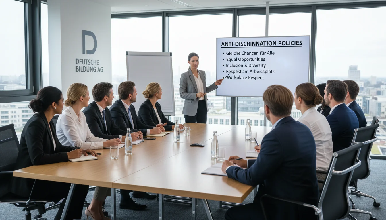 Corporate diversity training session