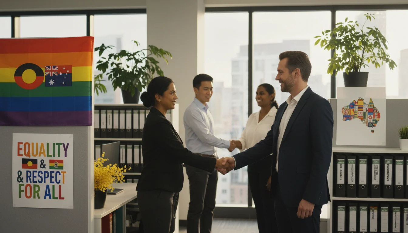 Symbols of diversity in Australian workplace