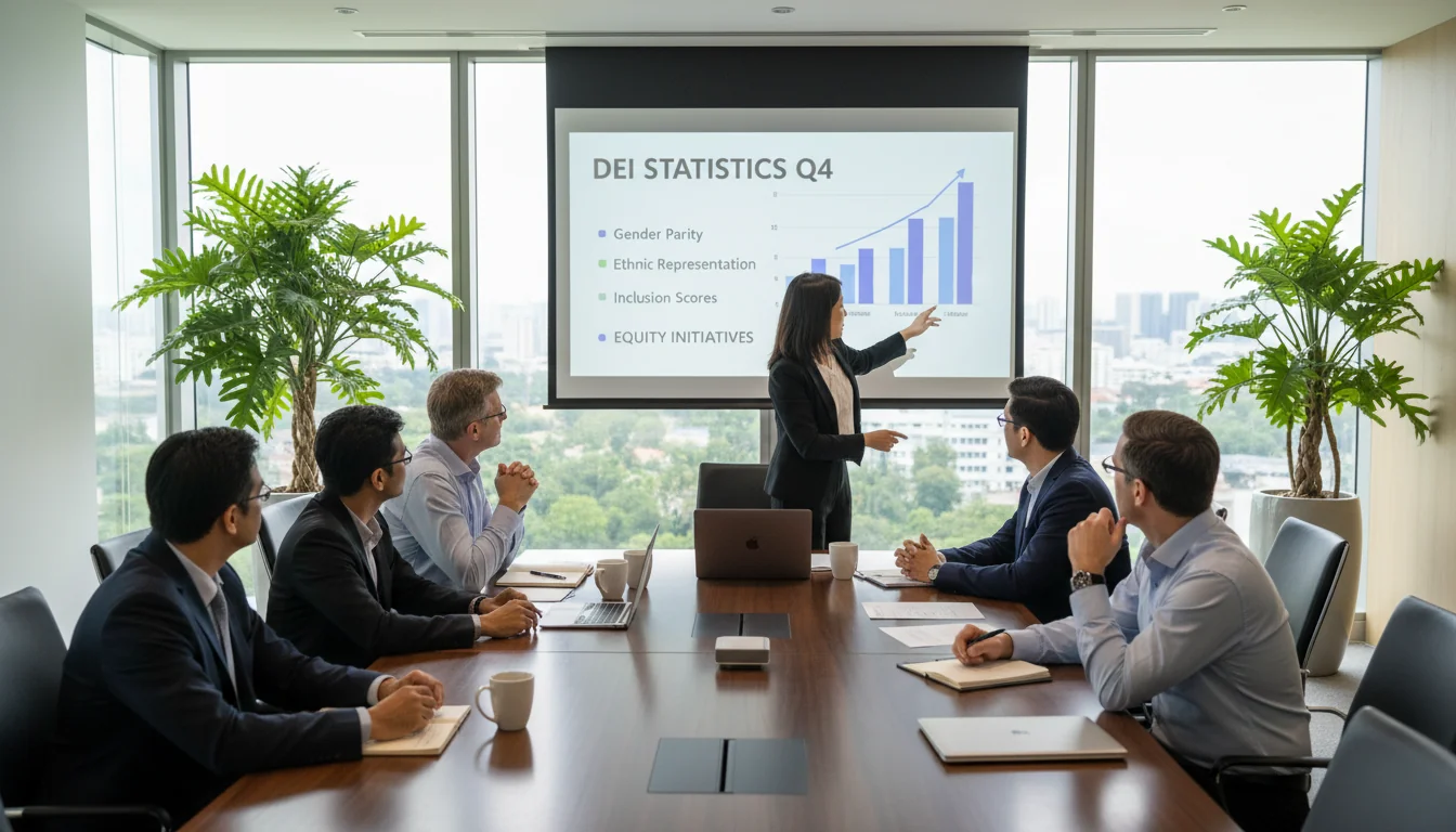 Inclusive team meeting on equity policies