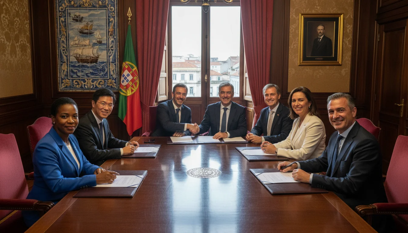 Corporate diversity policy signing ceremony