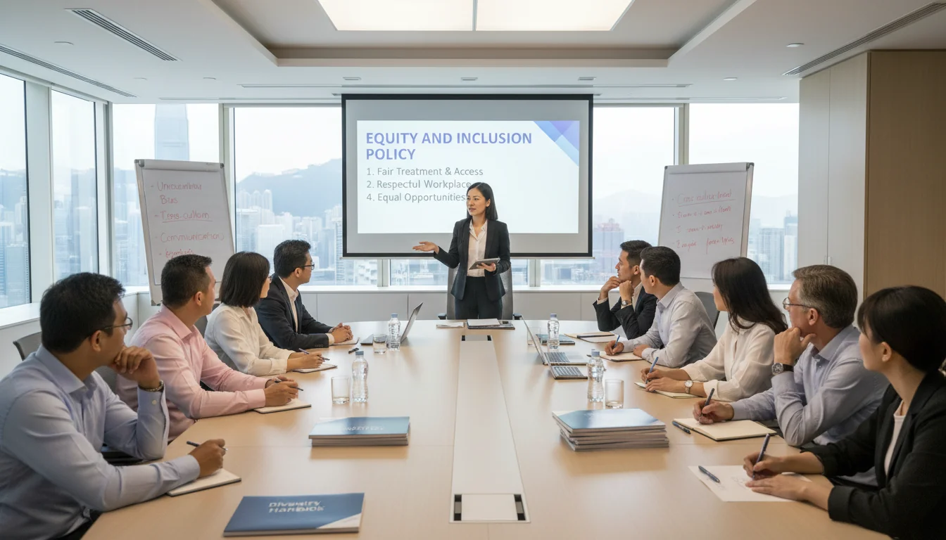 Hong Kong corporate diversity training session