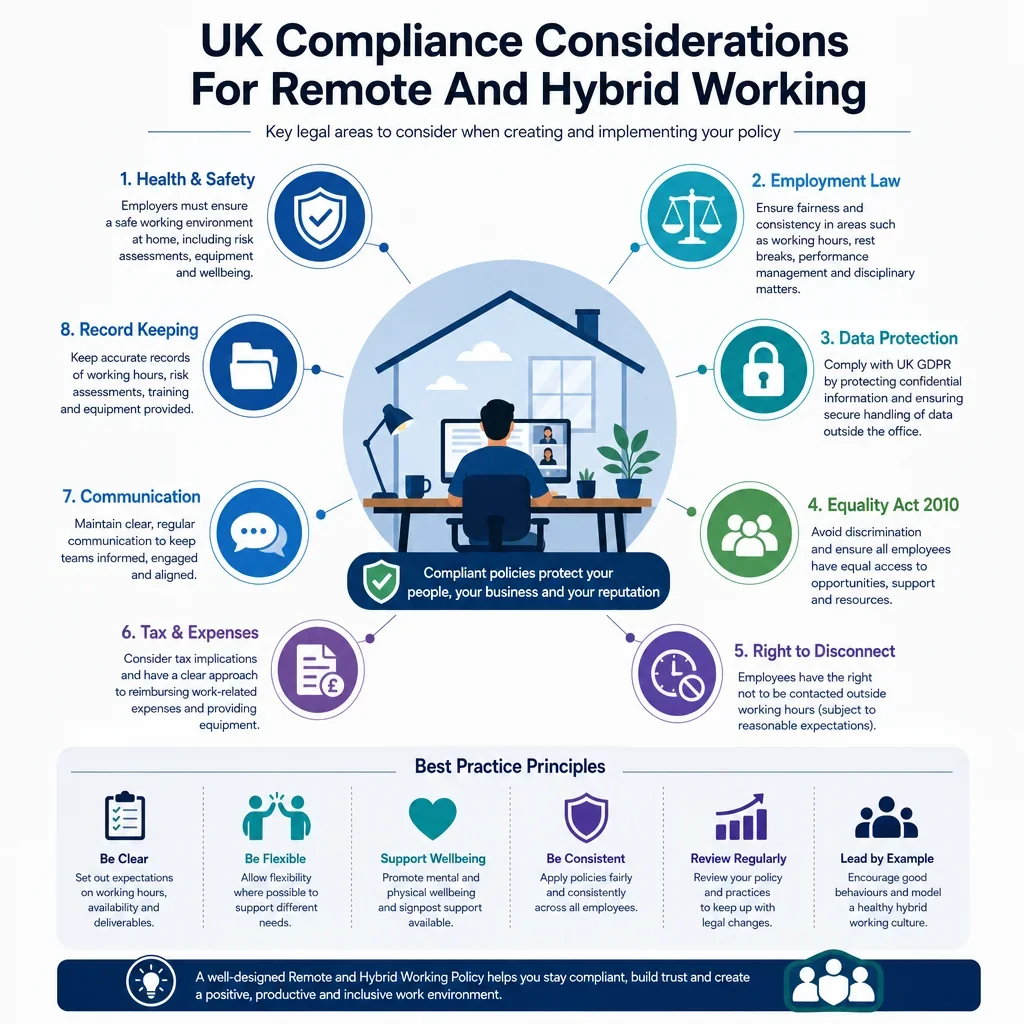 UK Compliance Considerations for Remote and Hybrid Working