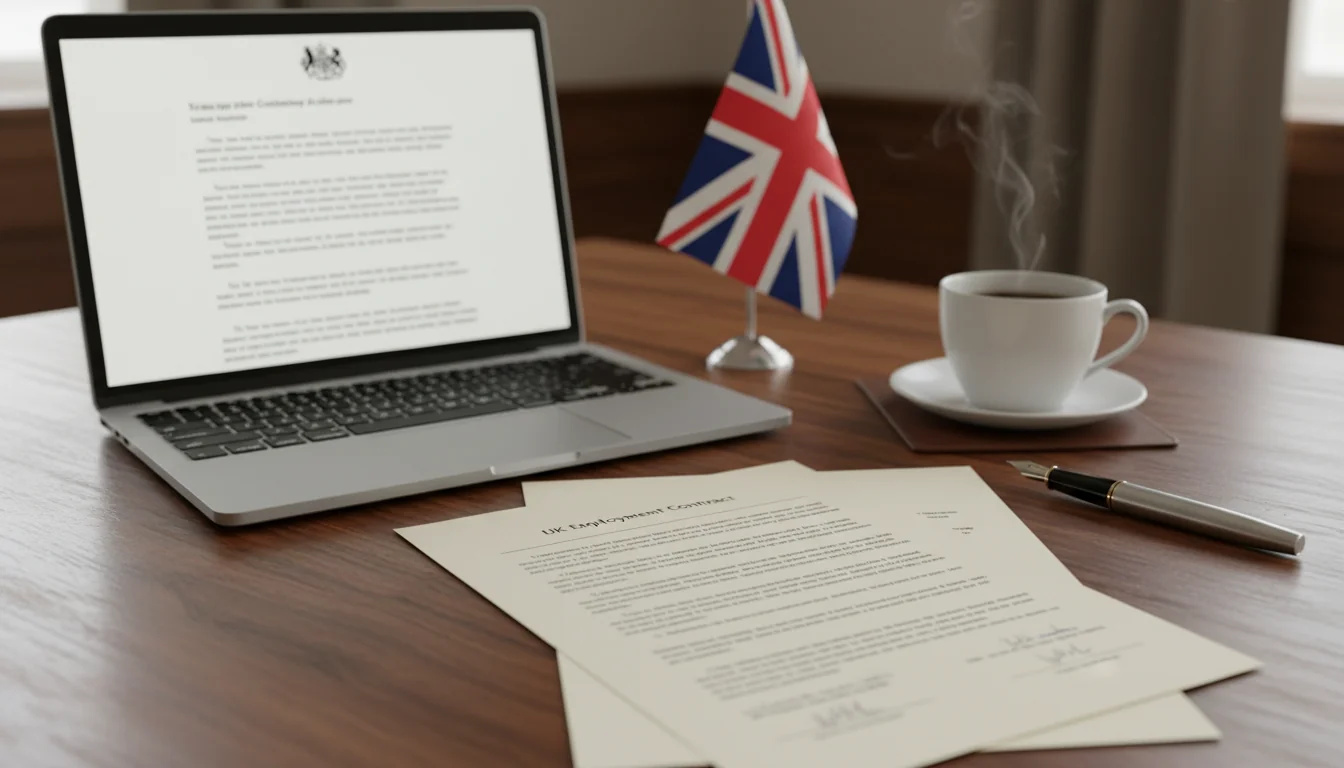 UK legal documents on employment