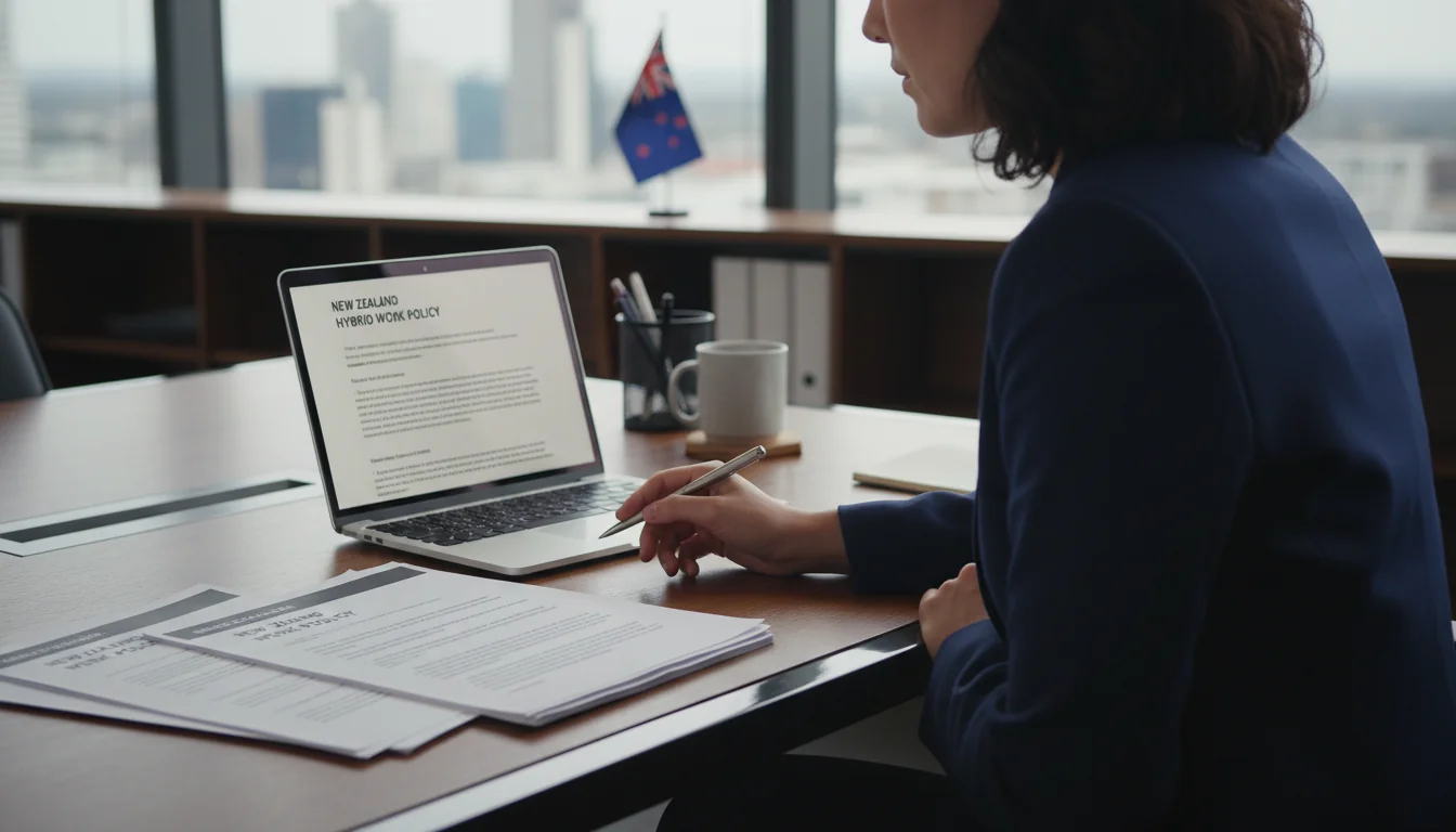 New Zealand office with remote policy docs