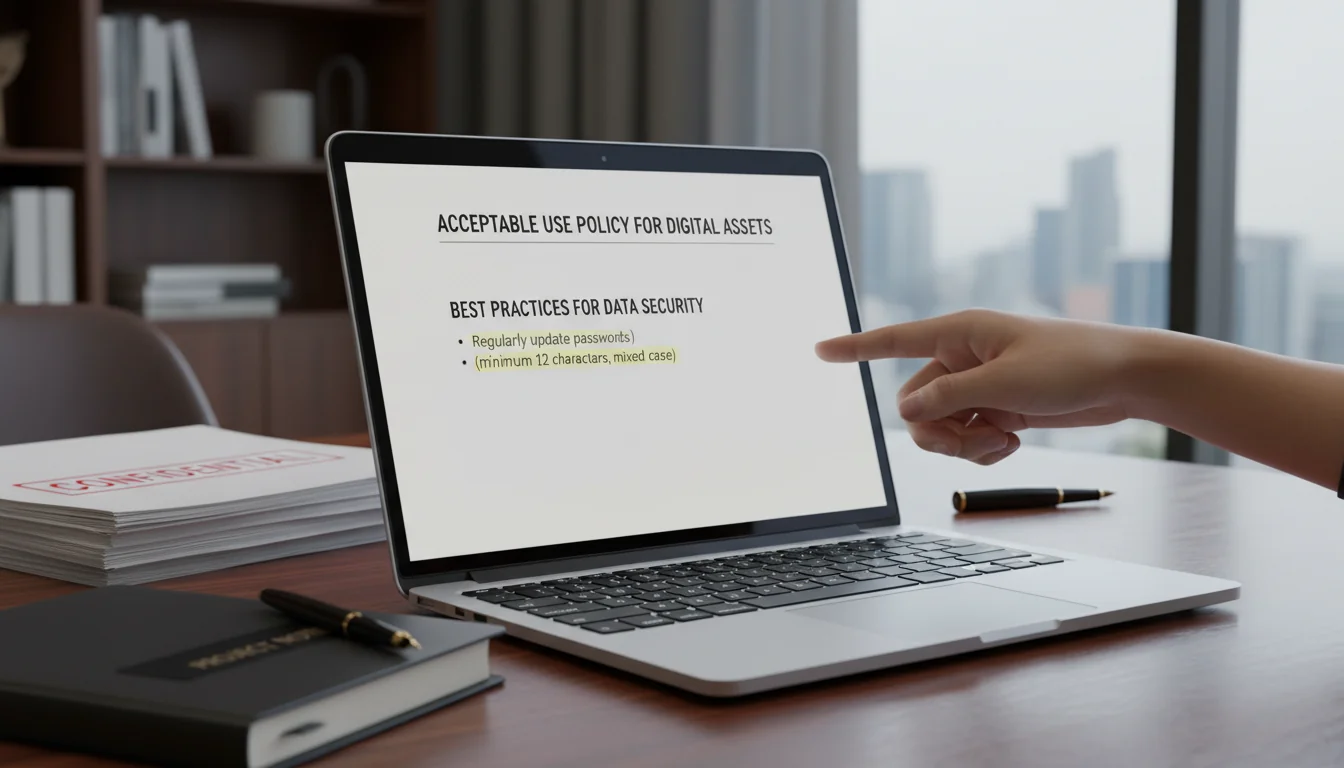 Acceptable use policy icon