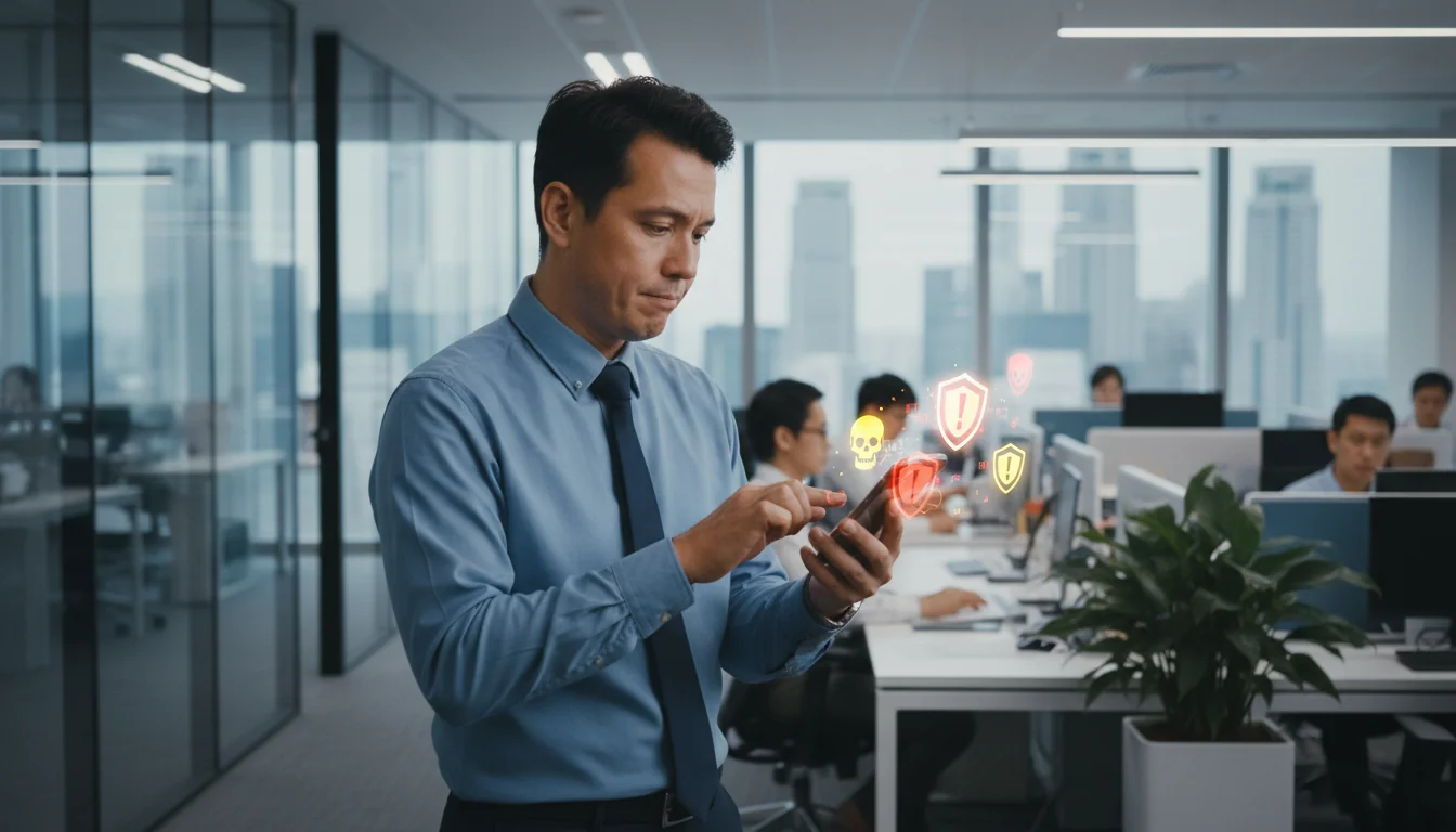 User sharing sensitive data insecurely