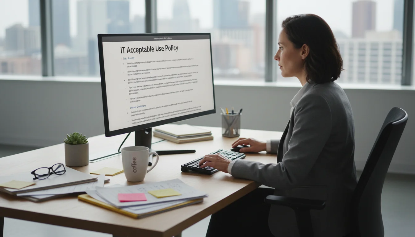 Drafting IT policy document