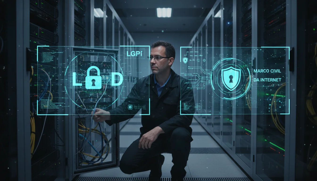 Secure computer network with locks