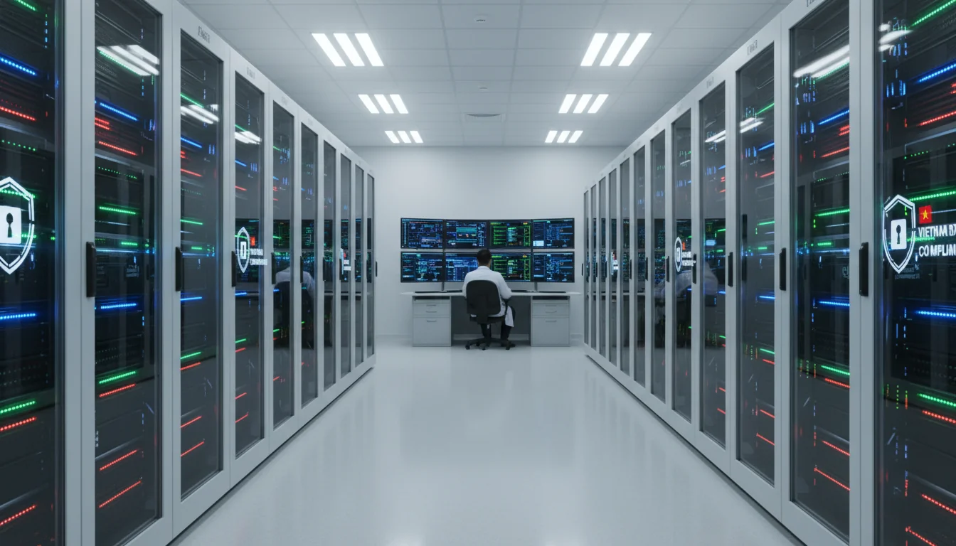 Secure data center with compliance locks.