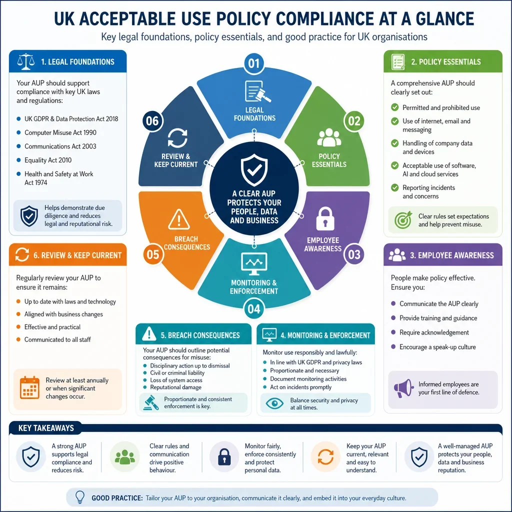 UK Acceptable Use Policy Compliance Considerations