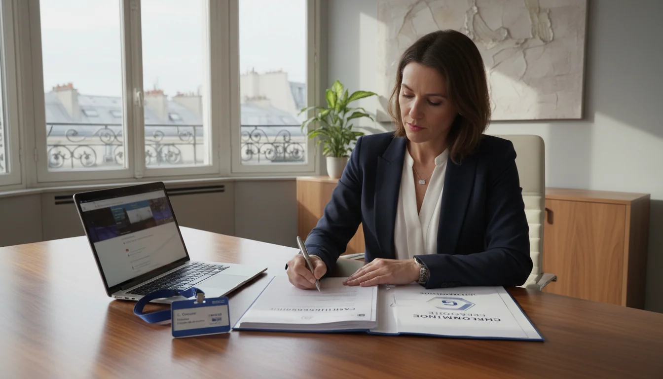 Corporate IT charter document signing