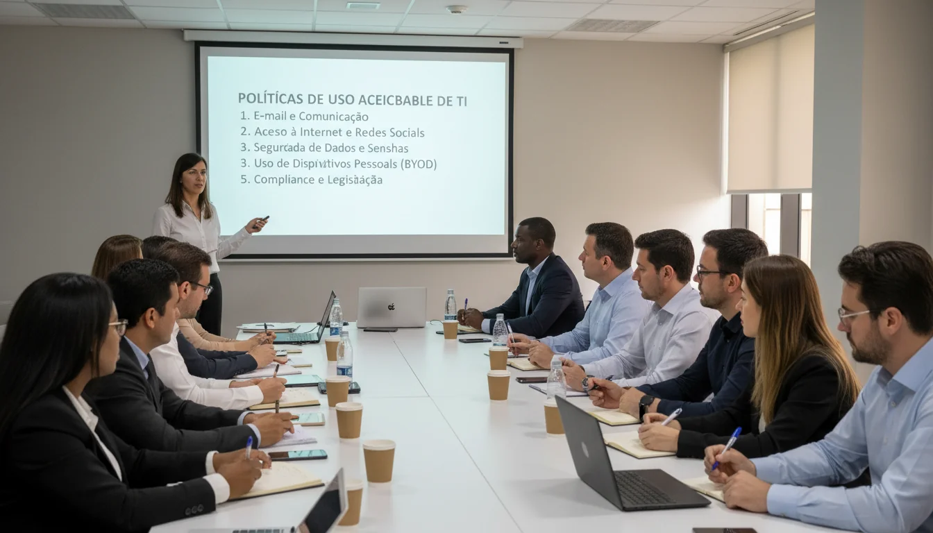 Team training on IT policies