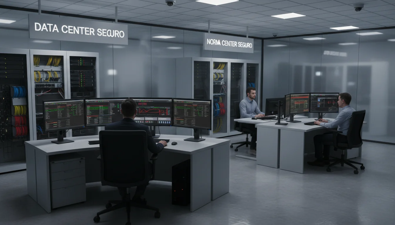 Secure computer network in office