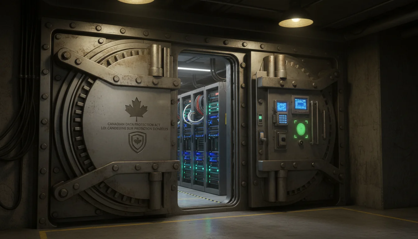 Secure data storage vault