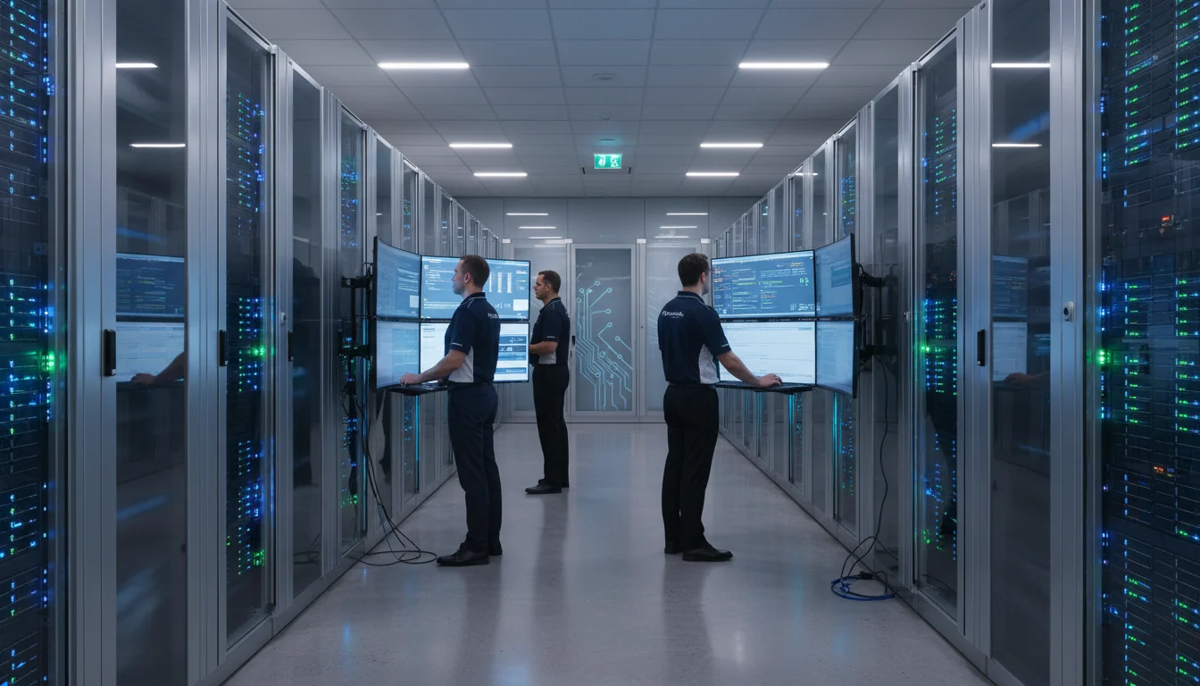 Secure digital records storage system.