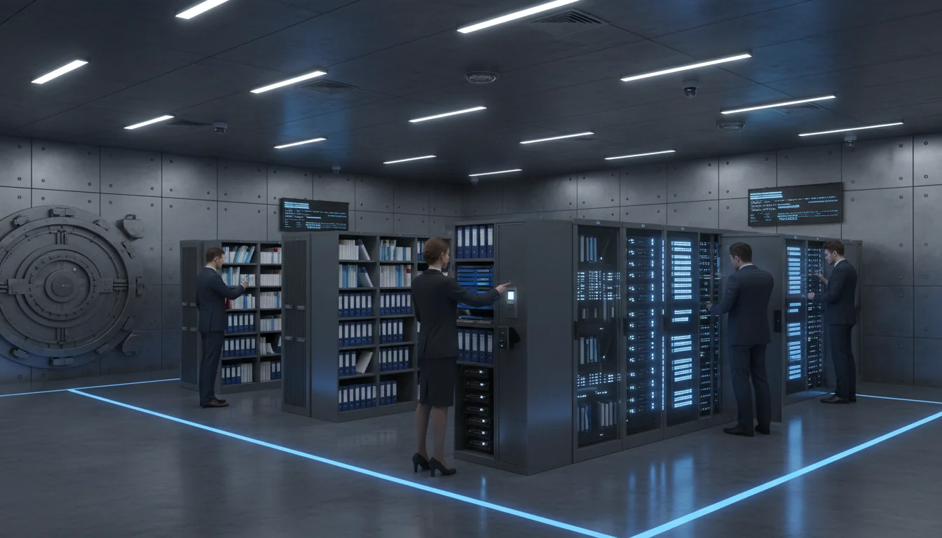 Secure Russian data storage vault