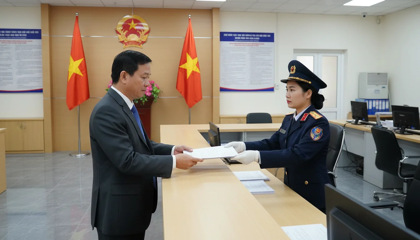 Person filing police report