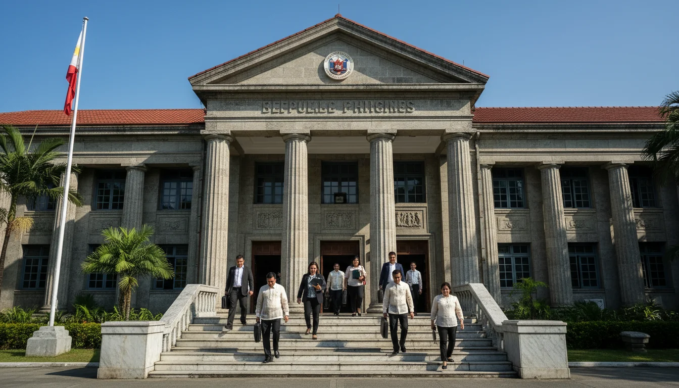 Government building for filing complaints
