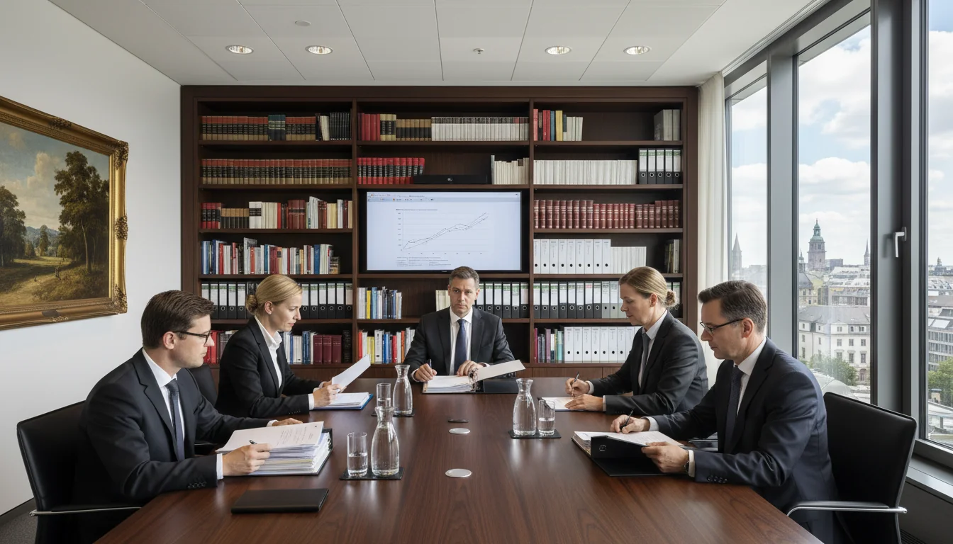 Disciplinary hearing courtroom