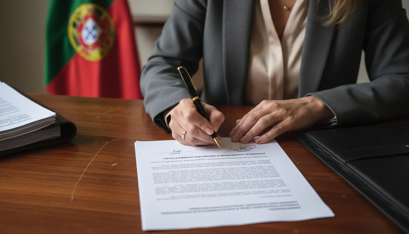 Signing corporate compliance policy agreement