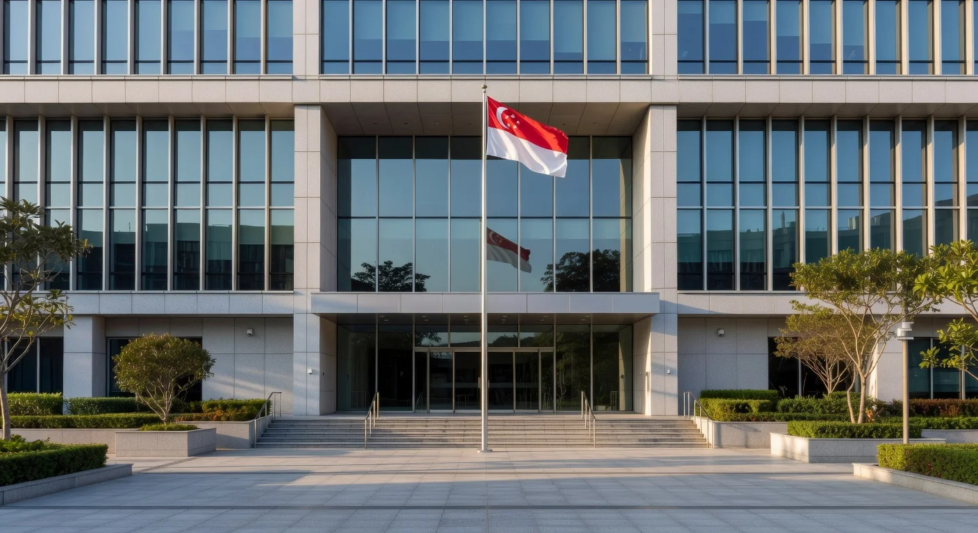Singapore court building exterior