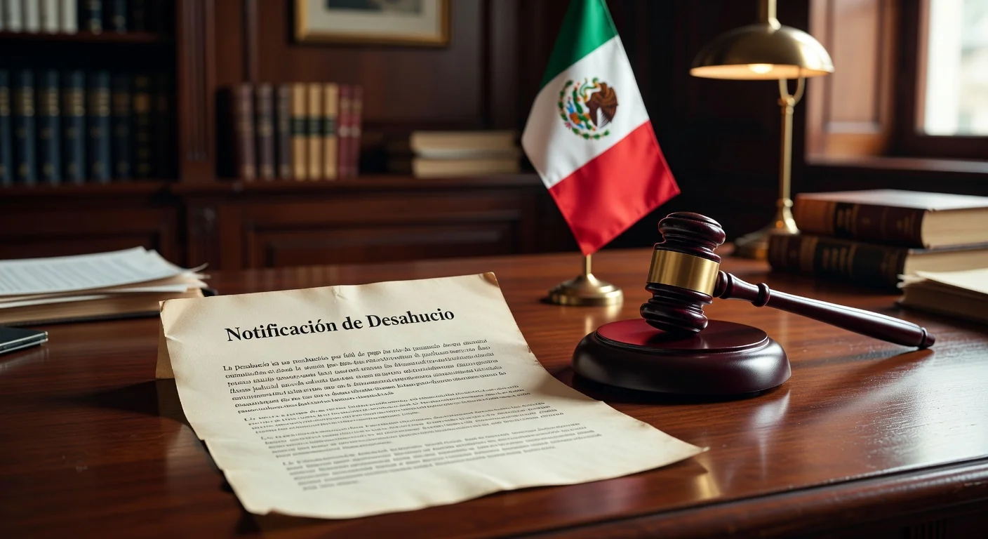 Legal eviction notice document