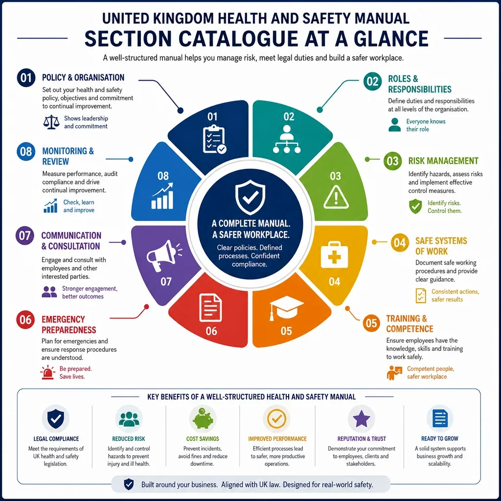 Health and Safety Manual Section Catalogue
