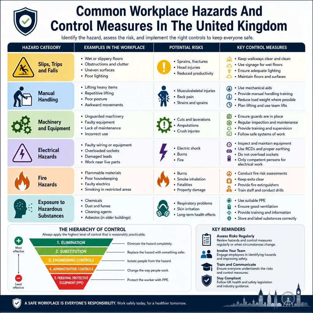 Common Workplace Hazards and Control Measures
