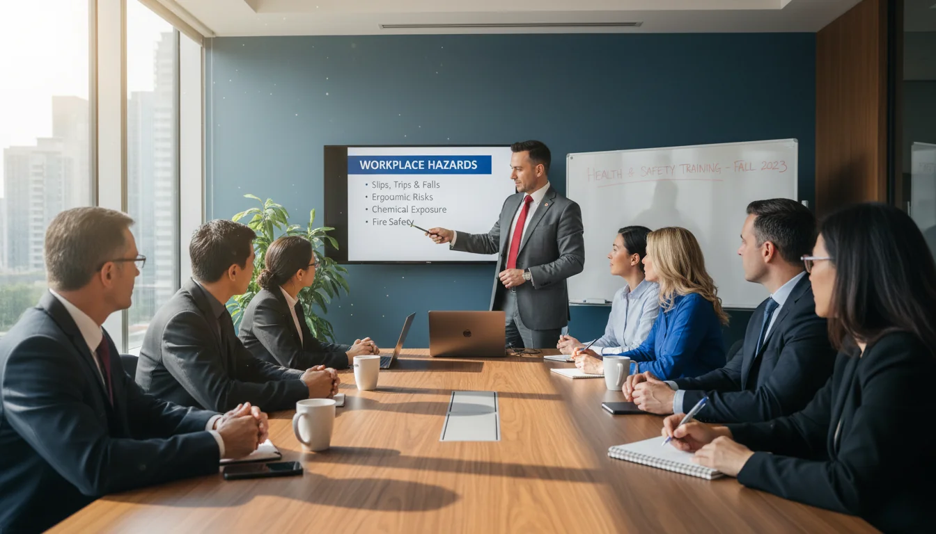 Team training on safety procedures