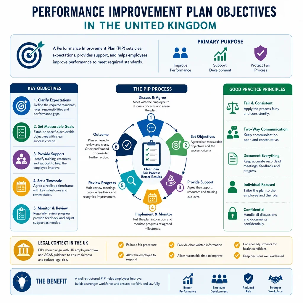 Performance Improvement Plan Objectives