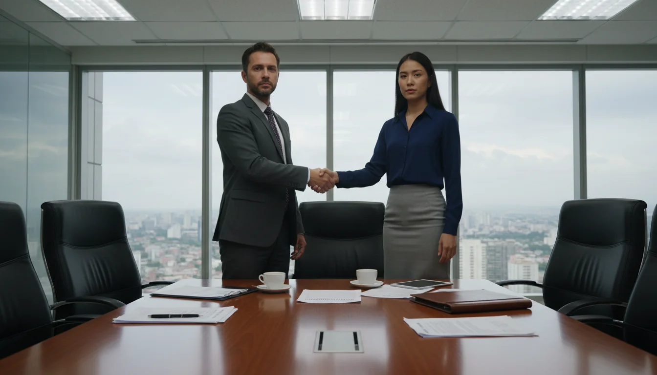 Signing performance improvement agreement