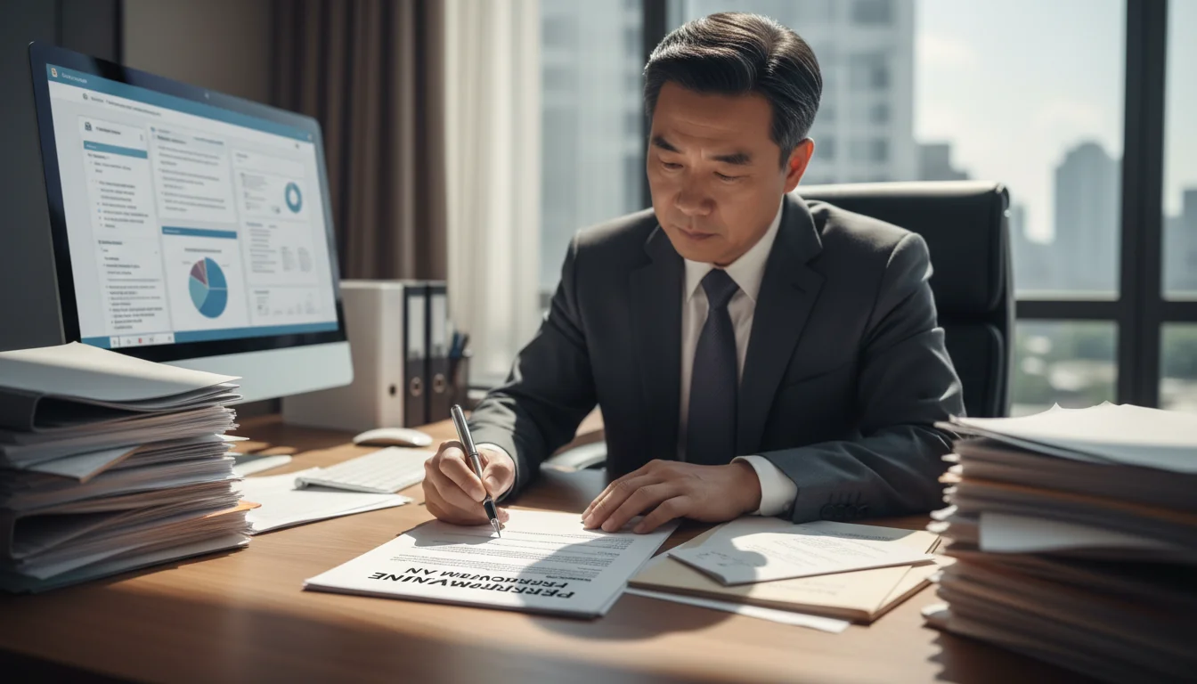 Professional signing PIP contract