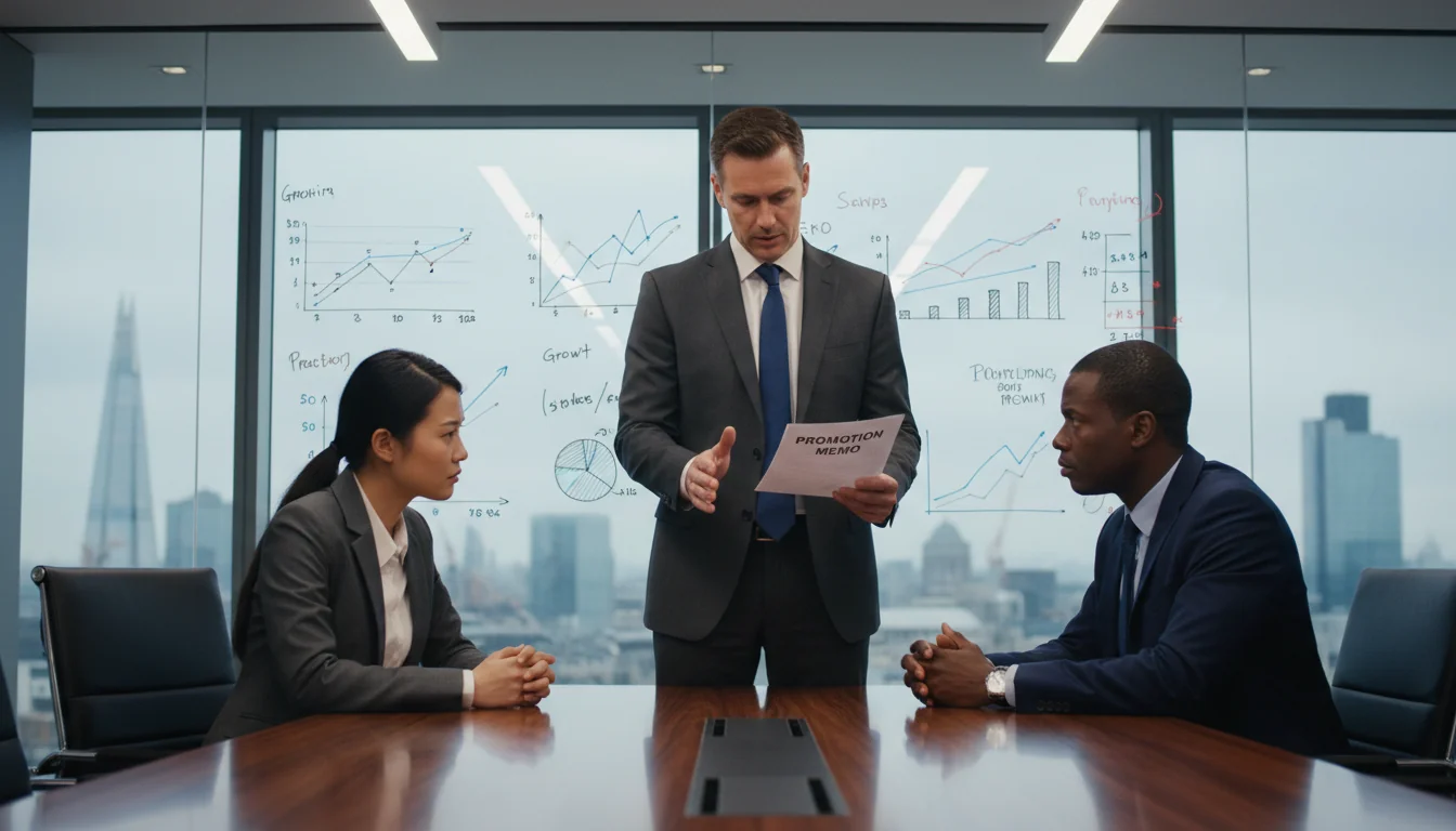 Team discussing promotion strategy