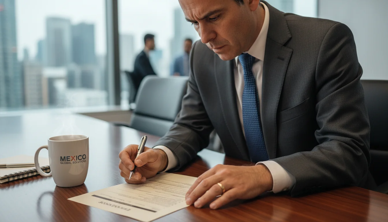 Reviewing exit questionnaire form