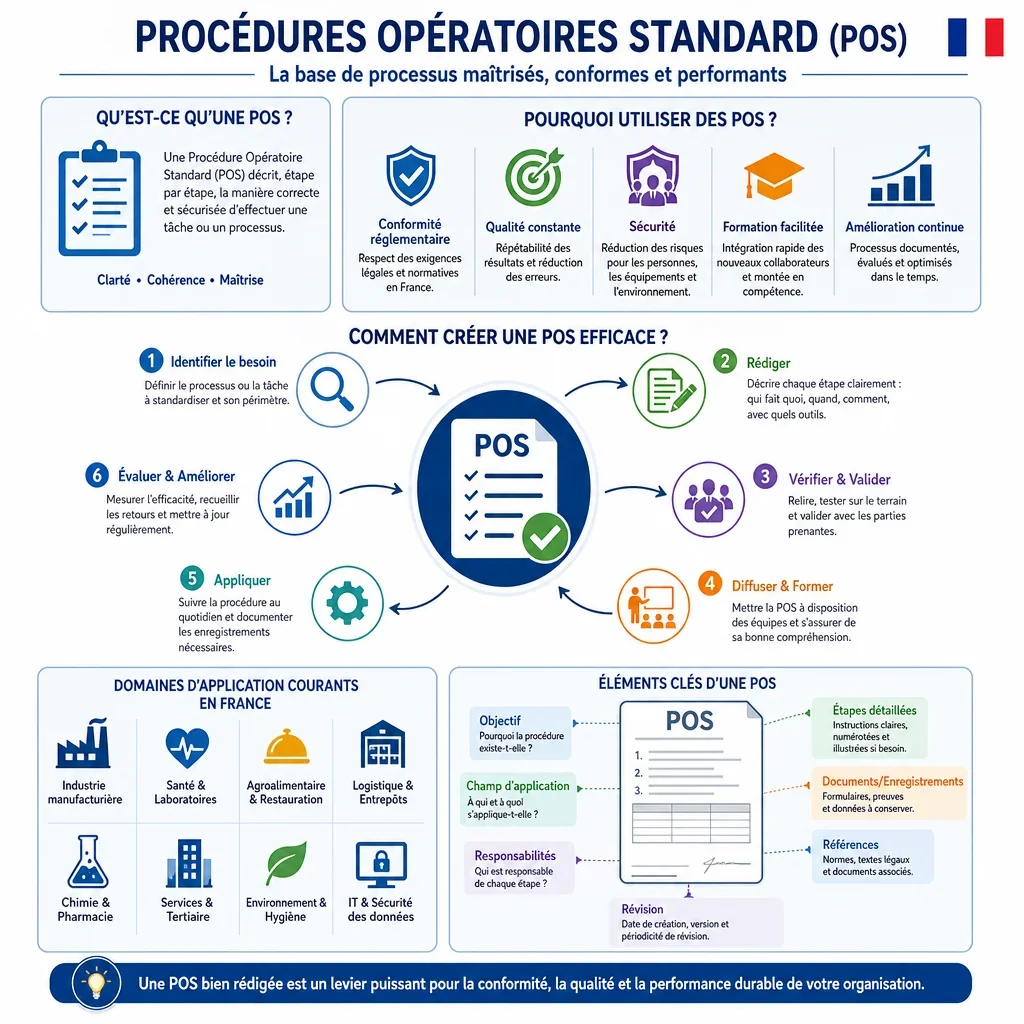 Catalogue de modèles de procédures opératoires standard